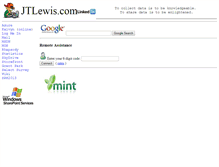 Tablet Screenshot of jtlewis.com